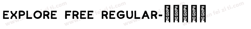 Explore free regular字体转换